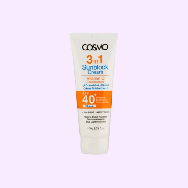 Cosmo 3 in 1 Sunblock Cream SPF 40