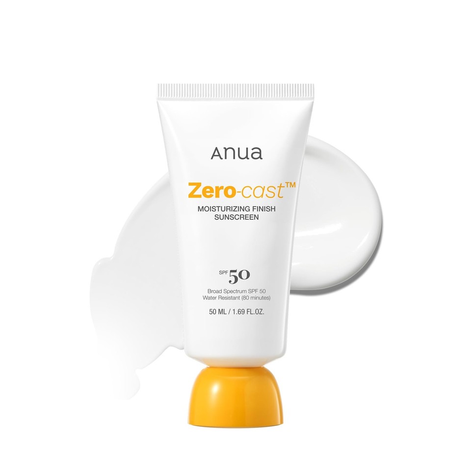 Anua Zero-Cast Moisturizing Sunscreen SPF 50