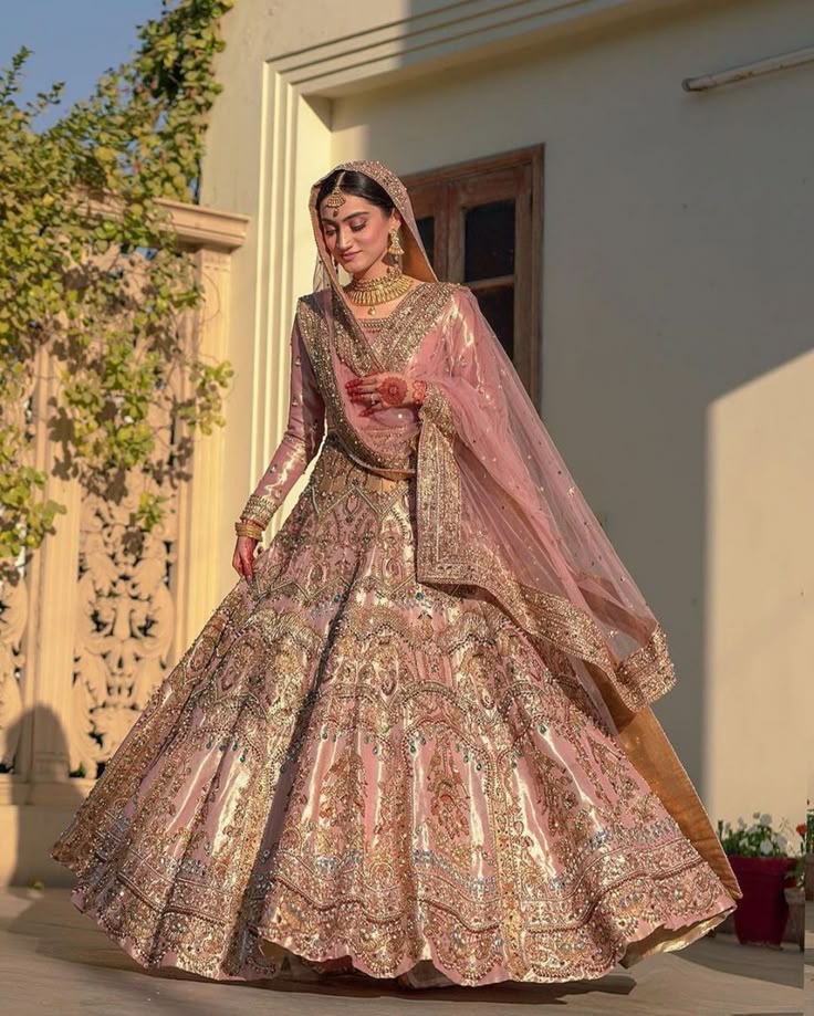 Embroidered Bridal Lehenga