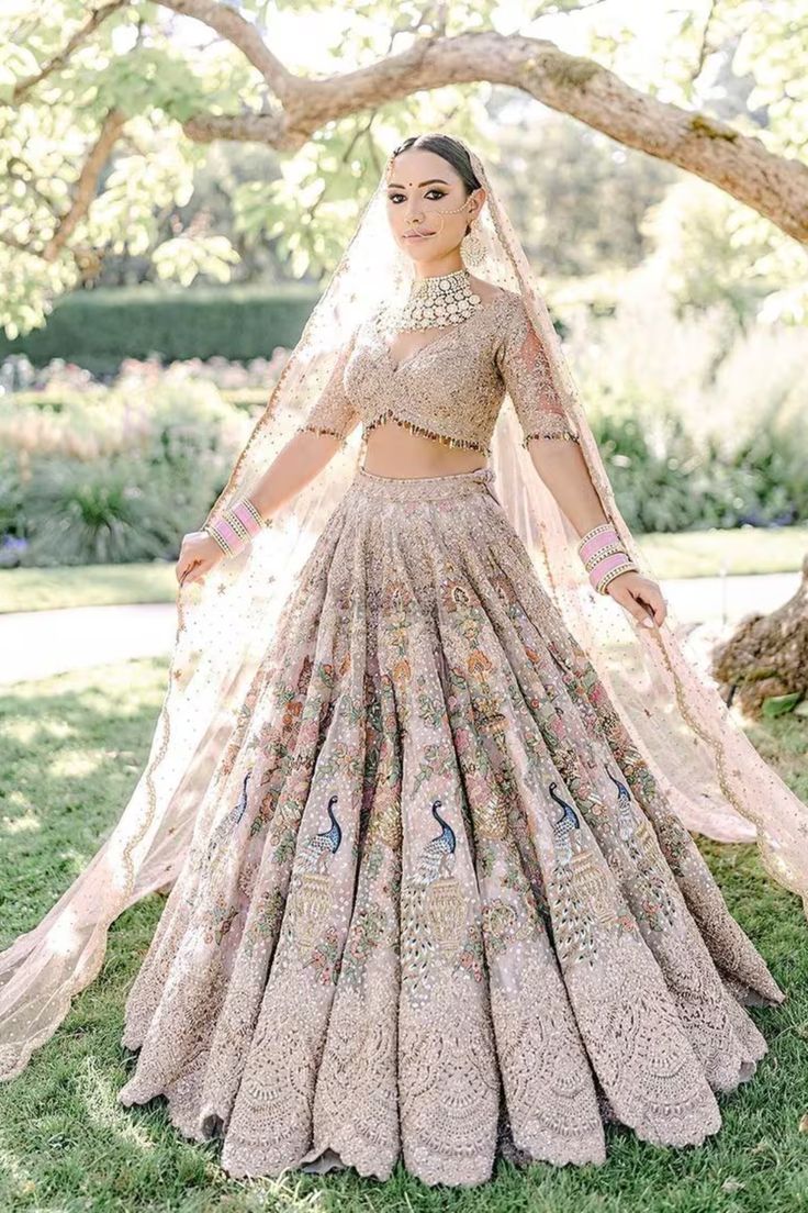 Embroidered Bridal Lehenga