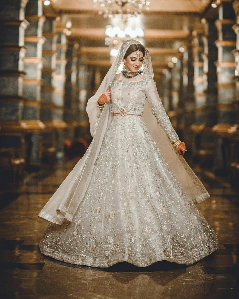 Bridal Embroidered Lehenga