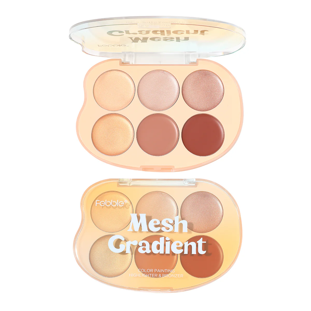 Febble Mesh Gradient – Paleta de Sombras para Ojos