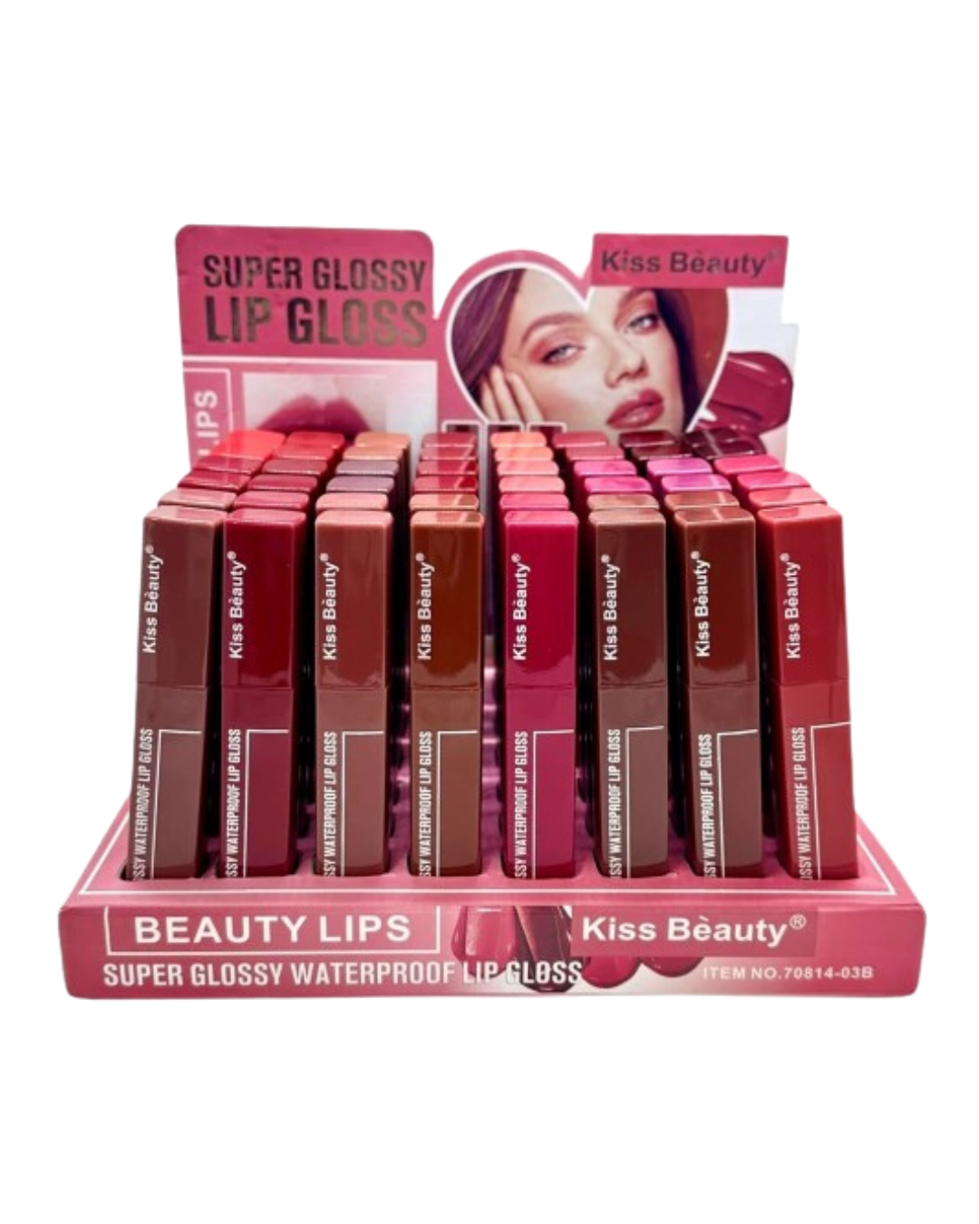 Kiss Beauty Super Glossy Lip Gloss – Brillo Labial Efecto Glossy