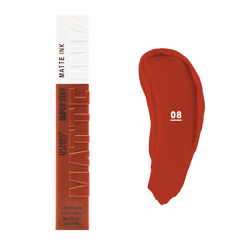 USHAS Super Stay Matte Ink – Labial Líquido Mate de Larga Duración