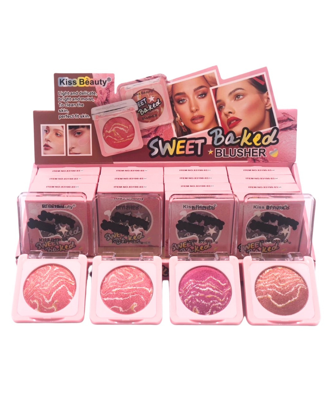 Kiss Beauty Sweet Baked Blush – Rubor Compacto Luminoso