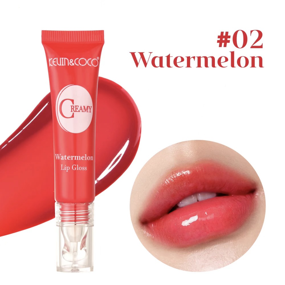 Kevin & Coco Satin Kiss – Brillo de Labios Satinado y Luminoso