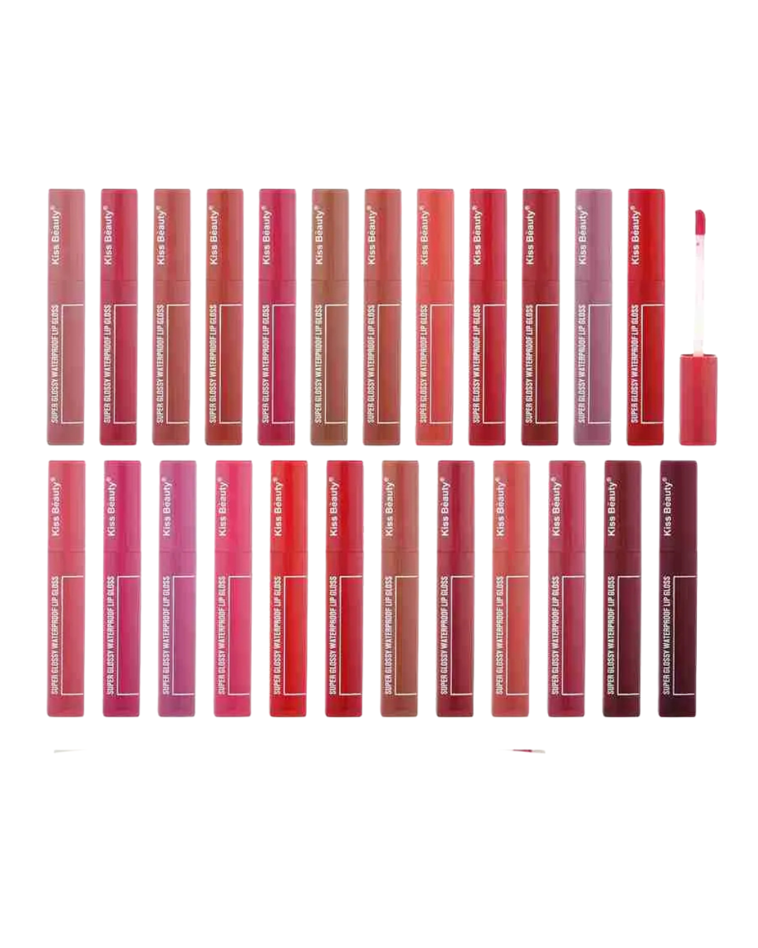 Kiss Beauty Super Glossy Lip Gloss – Brillo Labial Efecto Glossy