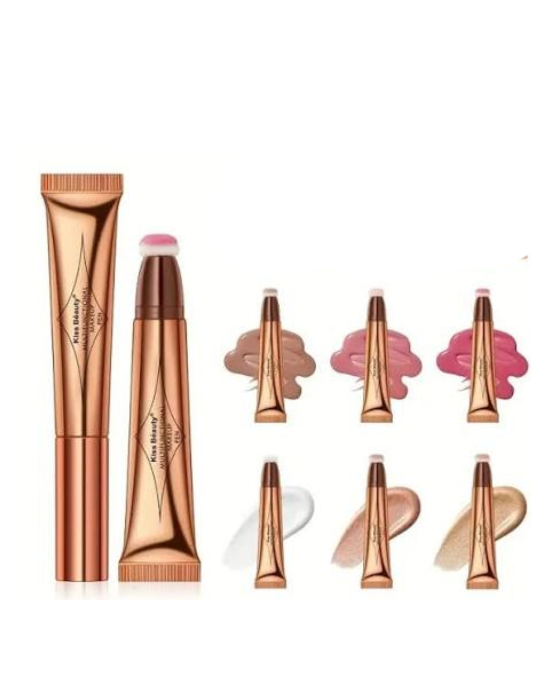 Kiss Beauty Contorno Multifuncional – Contorno Facial Definición