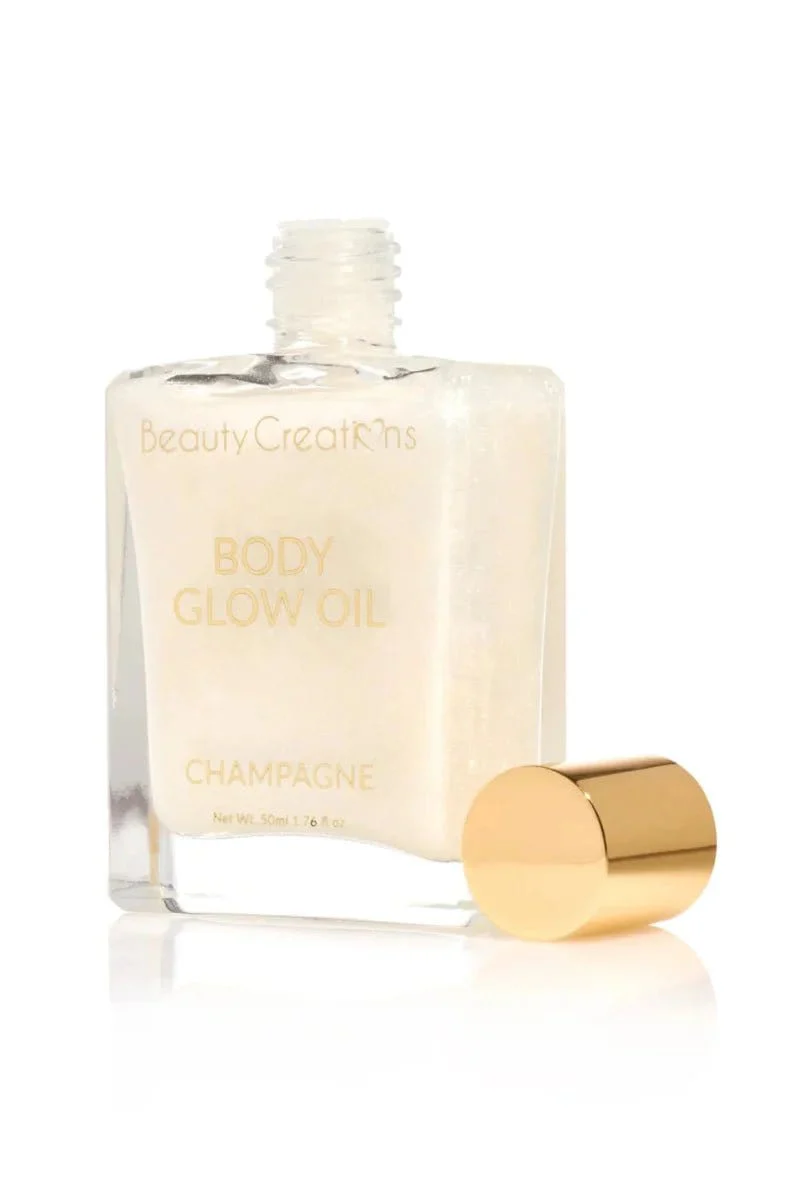 Beauty Creations Body Glow – Aceite de Brillo Corporal Iluminador
