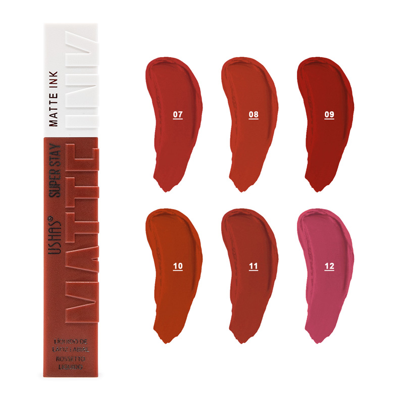 USHAS Super Stay Matte Ink – Labial Líquido Mate de Larga Duración