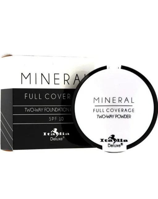 Italia Deluxe Mineral Powder SPF 10 – Base en Polvo