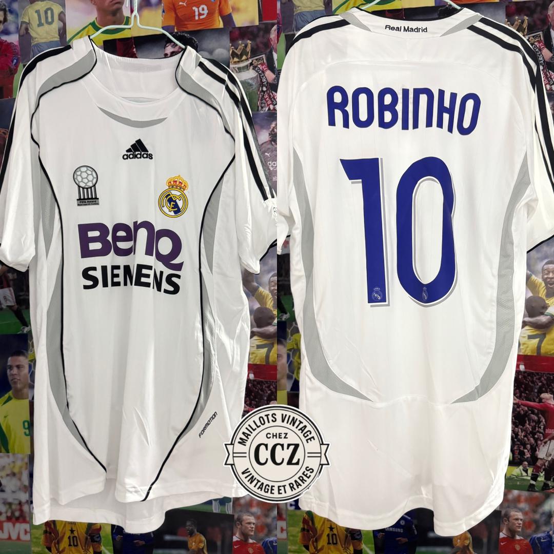 Maillot Real Madrid Robinho 10