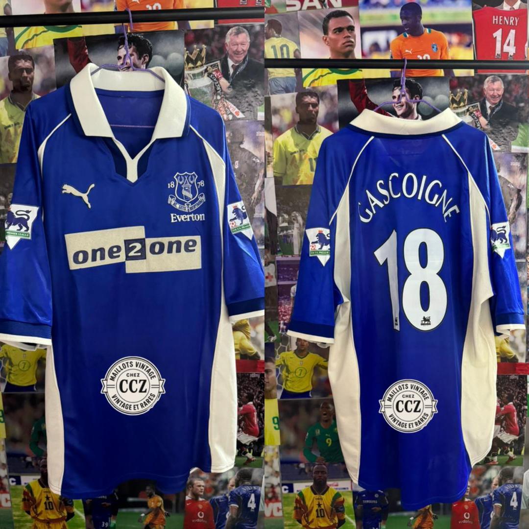 Maillot Everton Gascoigne #18