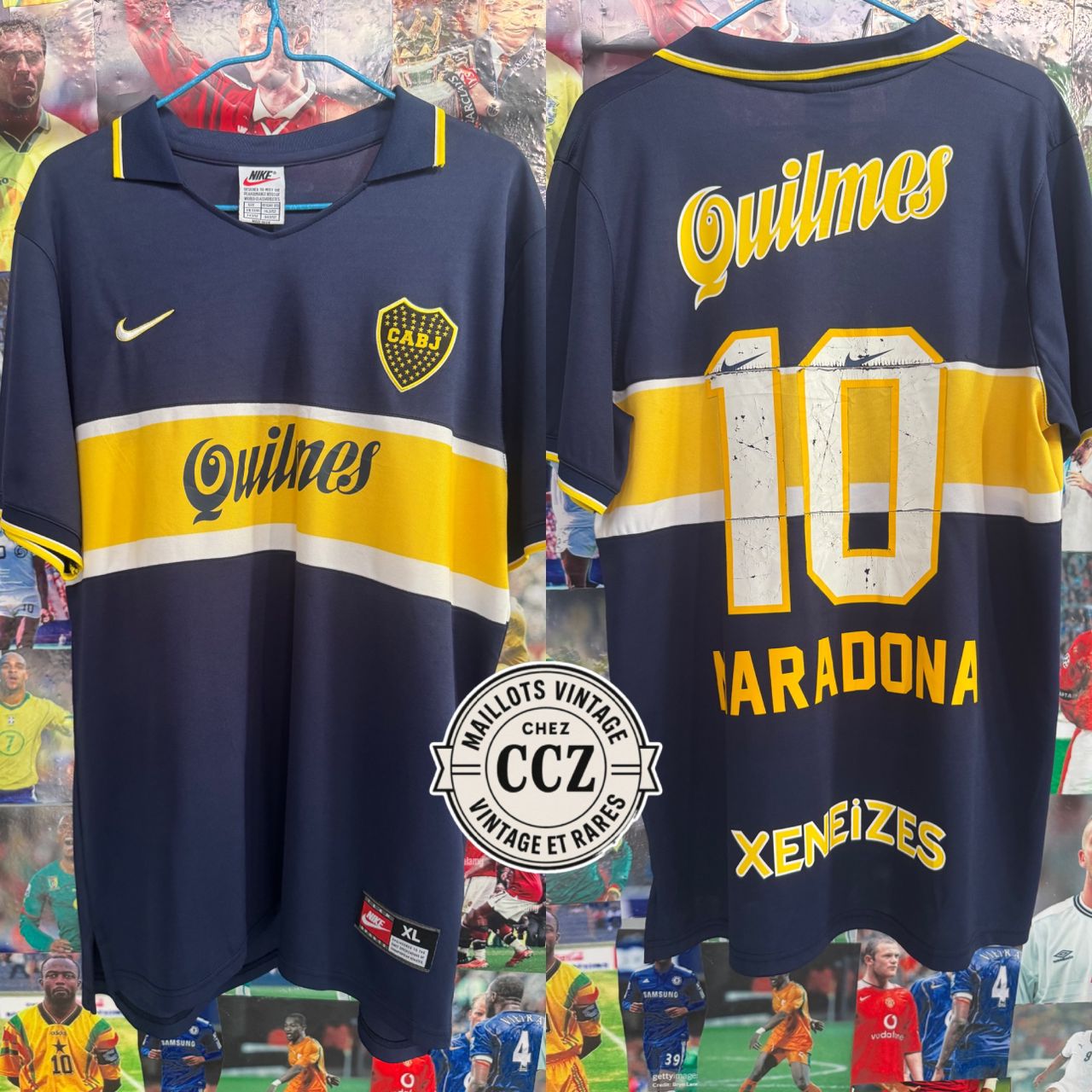 Maillot Boca Juniors 1997-98