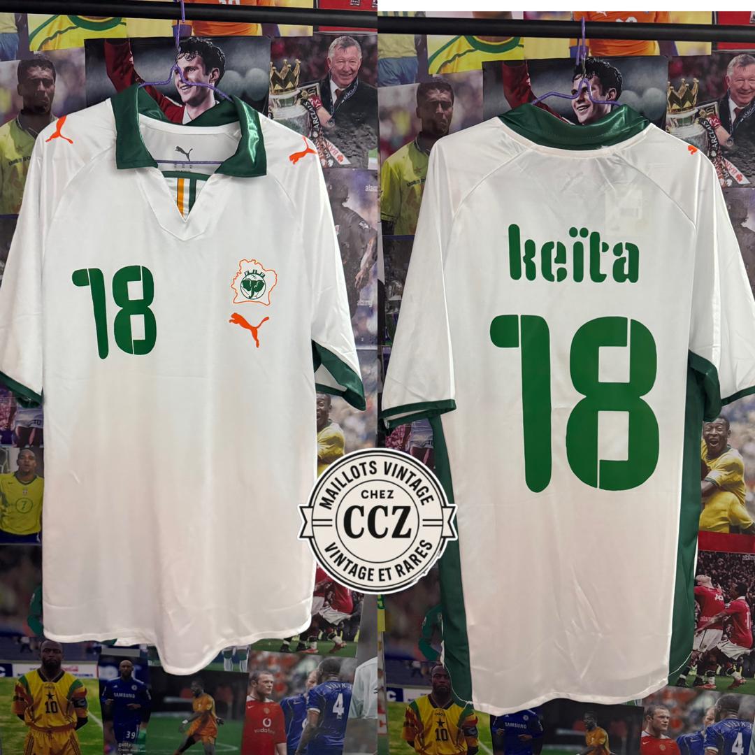 Maillot Côte d'Ivoire 18 Keita