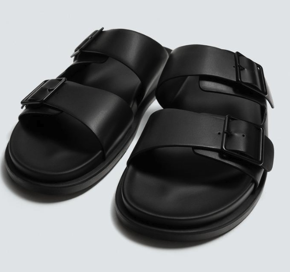 Zara Double-Strap Sandals