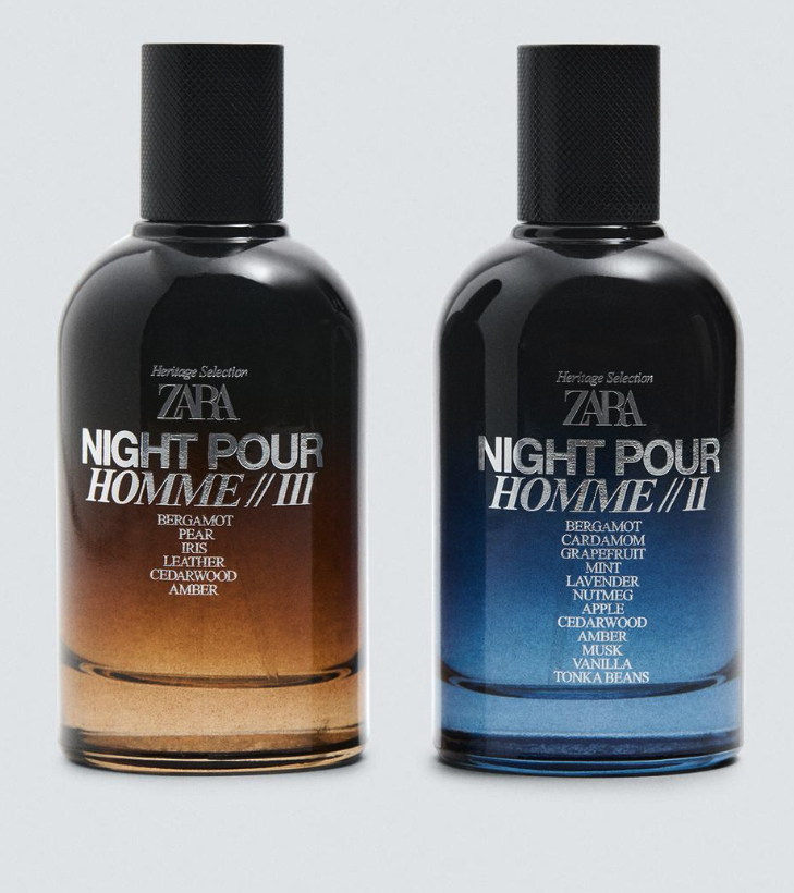 Night Pour Homme II + III EDP set , 2* 100ML