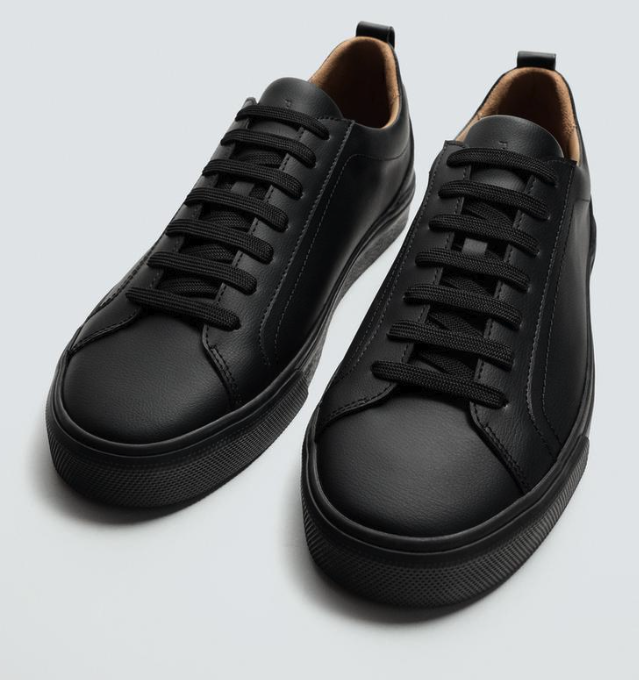 Zara black sneakers