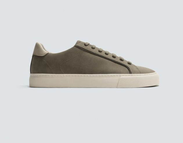 Kacki Green Zara sneakers 