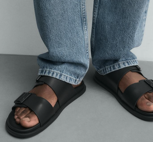 Zara Double-Strap Sandals