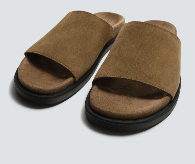 Zara leather sandals 