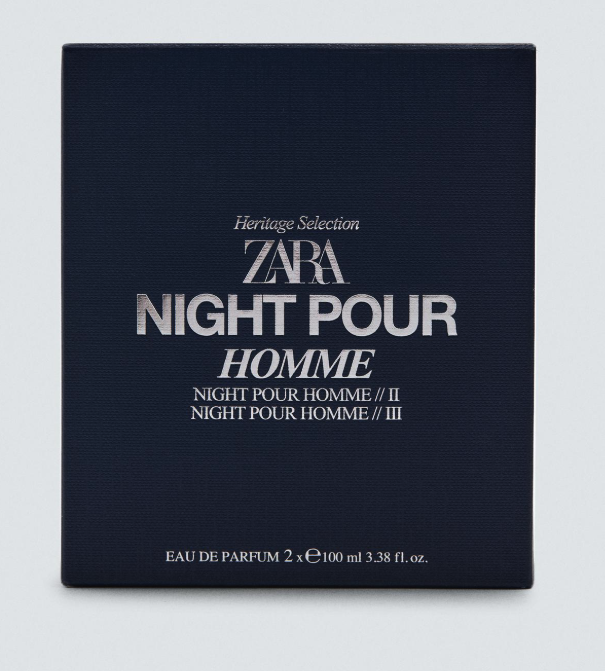 Night Pour Homme II + III EDP set , 2* 100ML