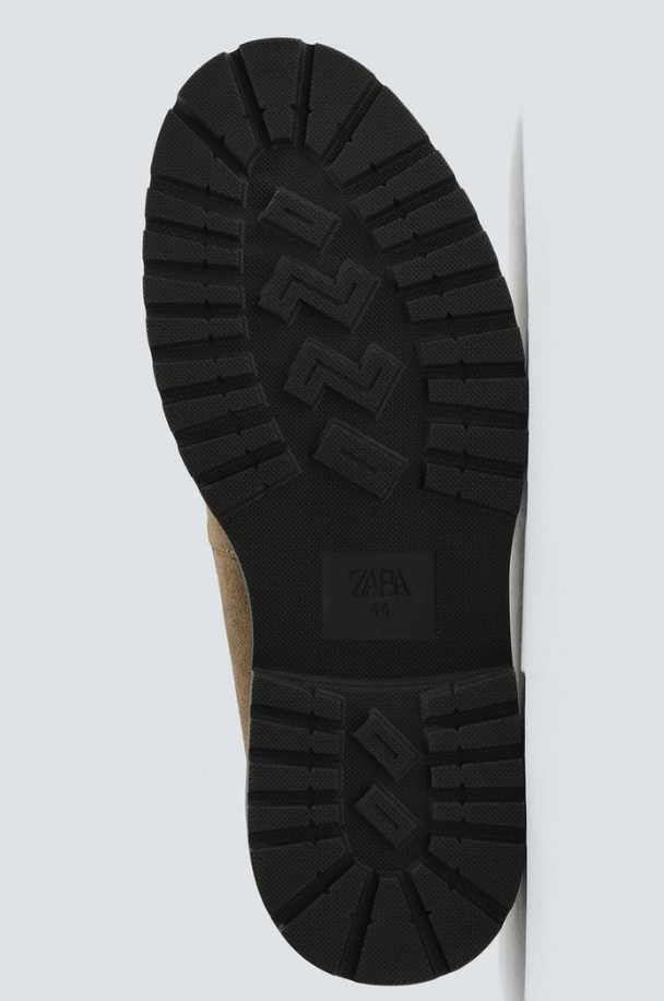 Zara leatherPenny Loafers 