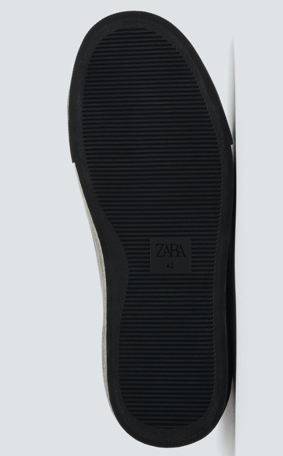 Zara black sneakers