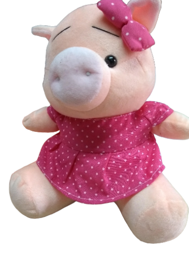 Peluche Cerdita Rosada