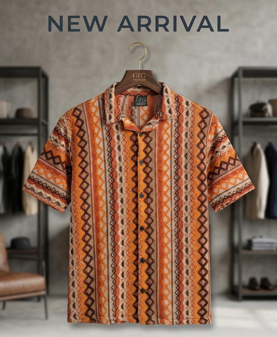 Tribal Pattern Summer Shirt