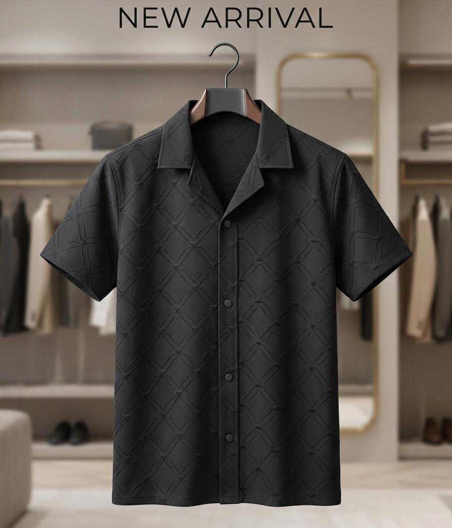 Men's Grey Casual Shirt