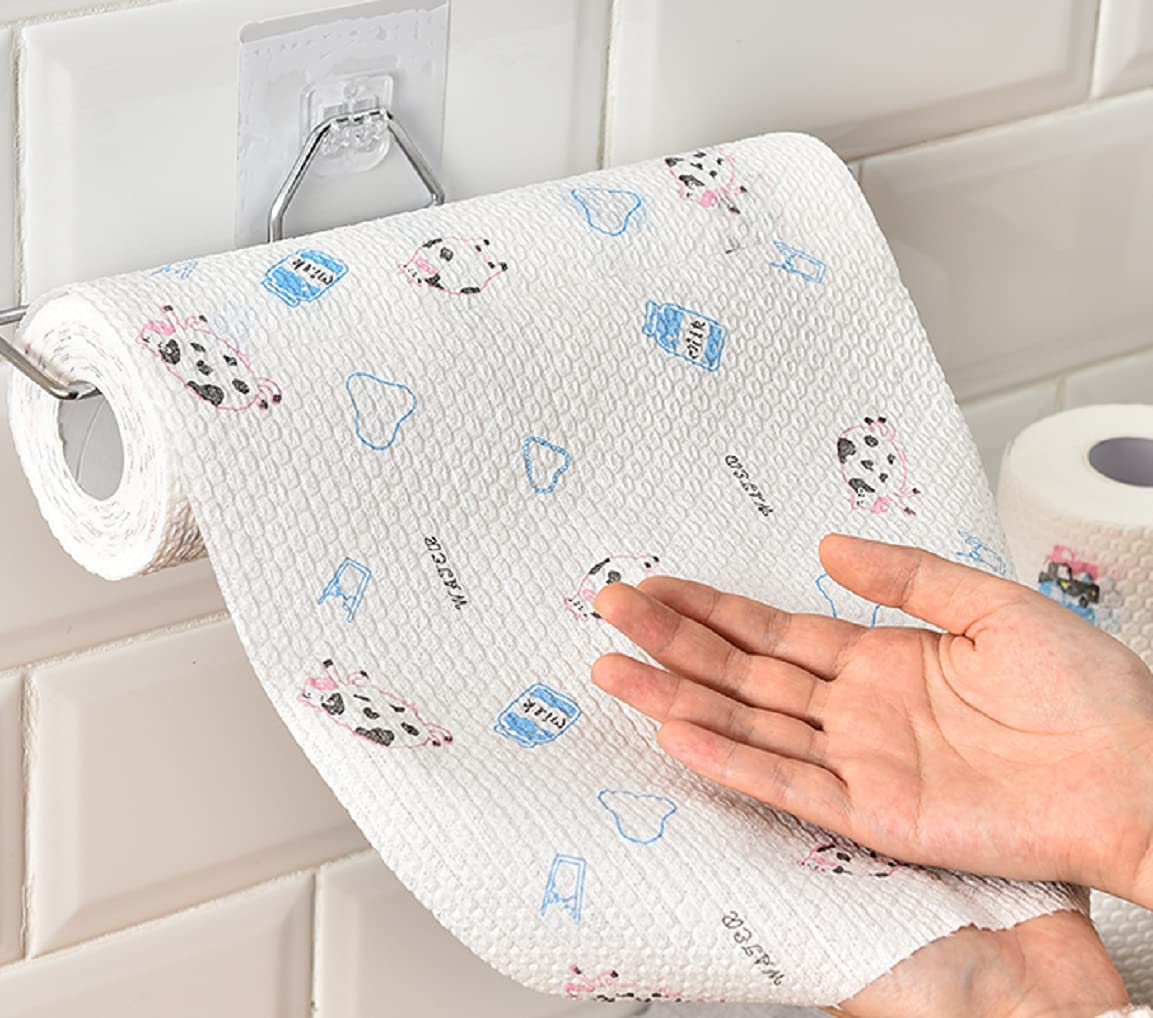 Printed Kitchen Washable and Disposable Tissue Roll