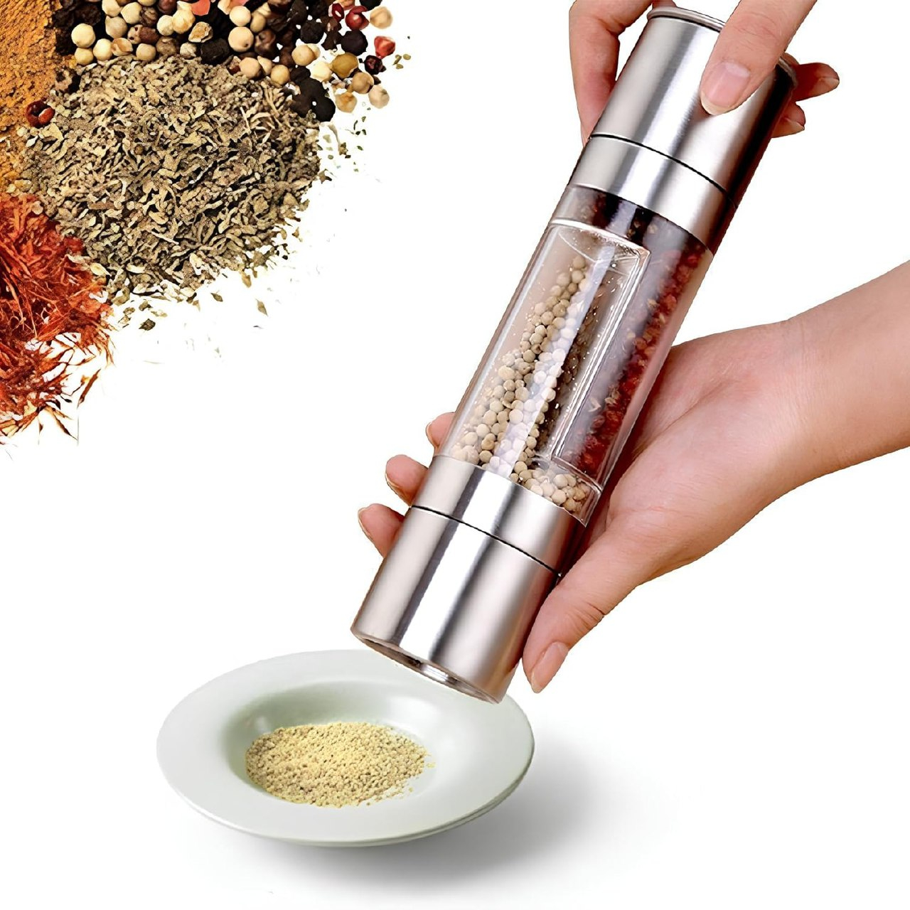 Stainless Steel Spice Grinder