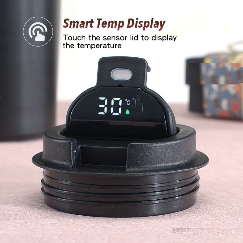Smart Temperature Display Leak proof Coffee Mug