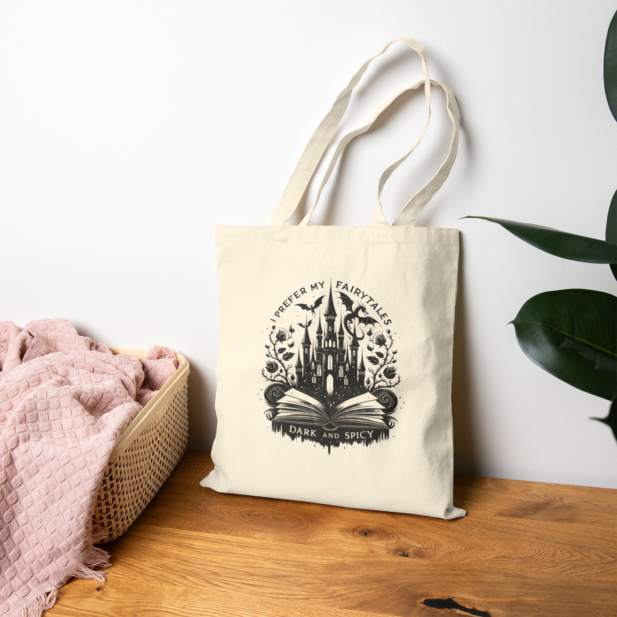 Bookish Fantasy Reader Tote