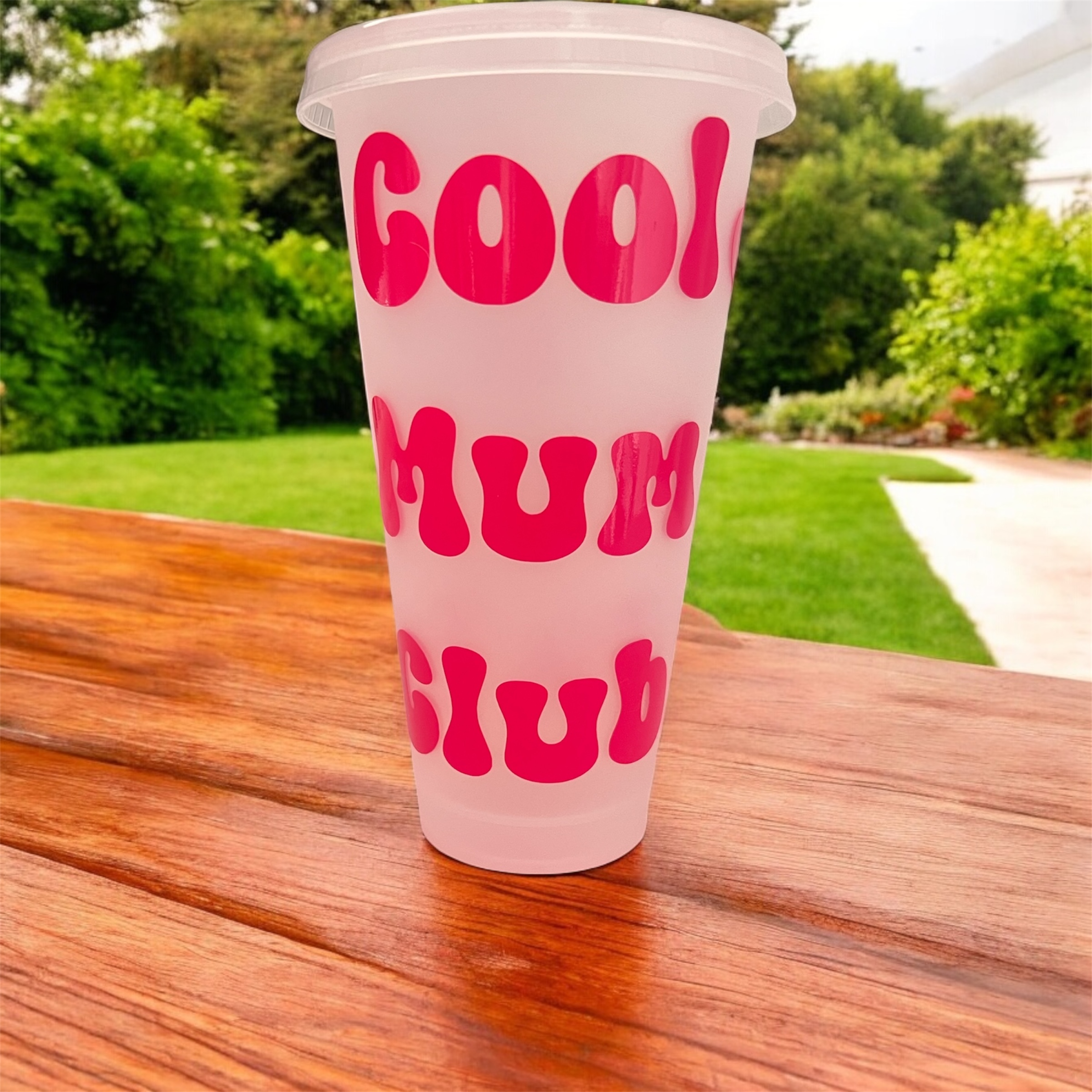 Cool Mum Club Reusable Cold Cup – 24oz