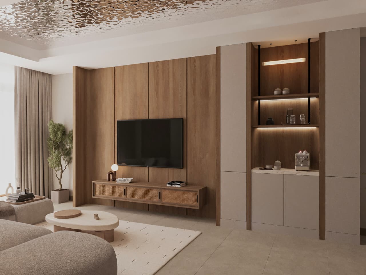 Modern Living Room Design 