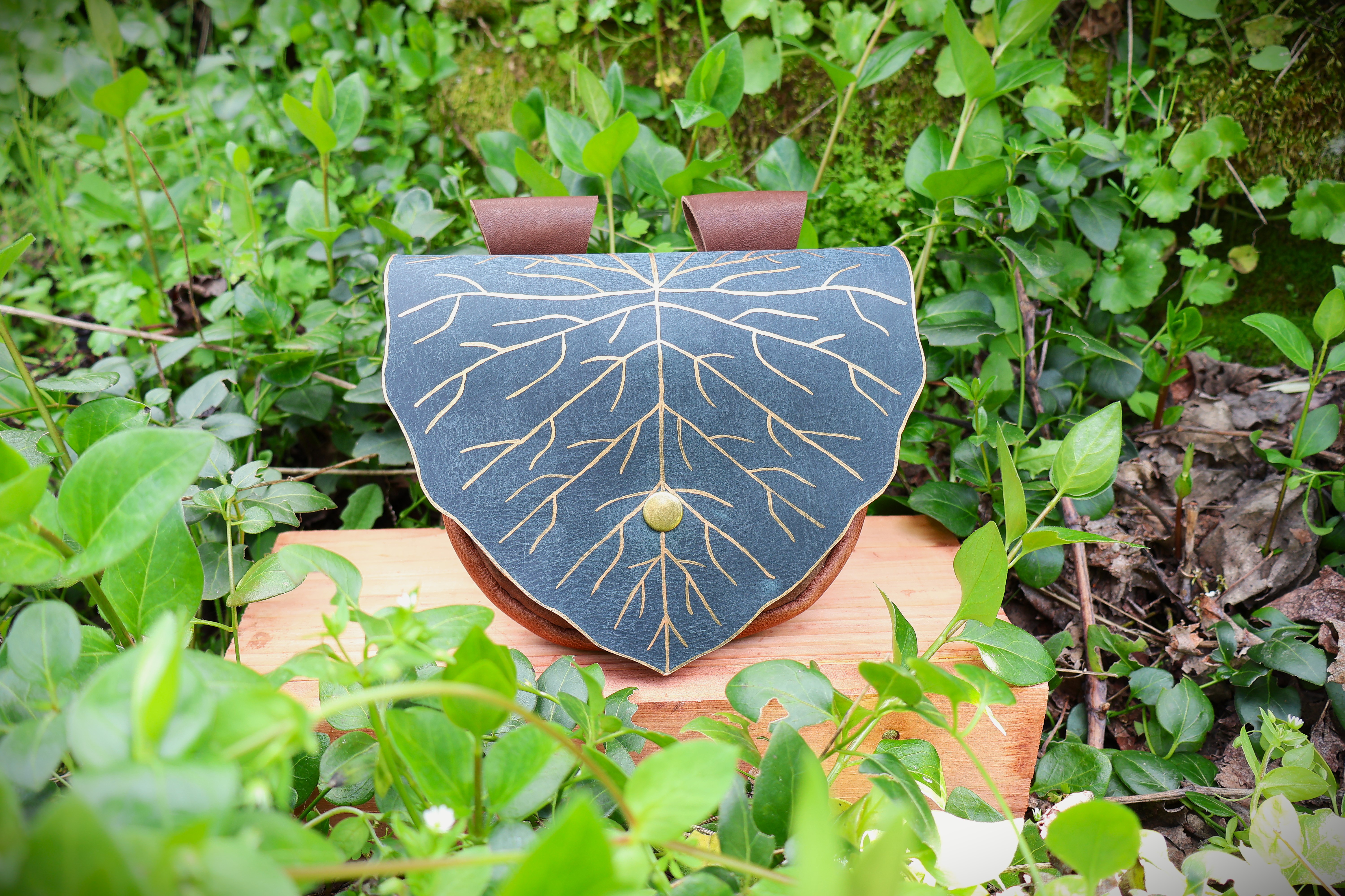 Taro Leaf Belt Bag