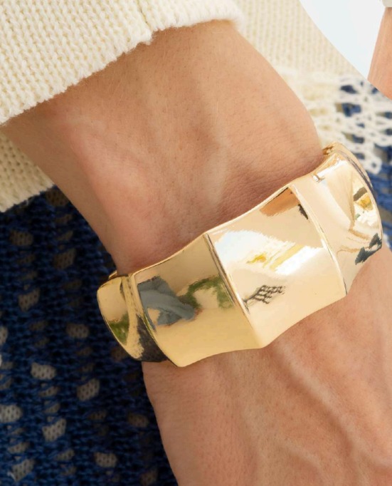 Bracelete Liso Orgânico 