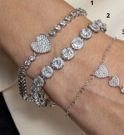 Pulseira Coração Moderno