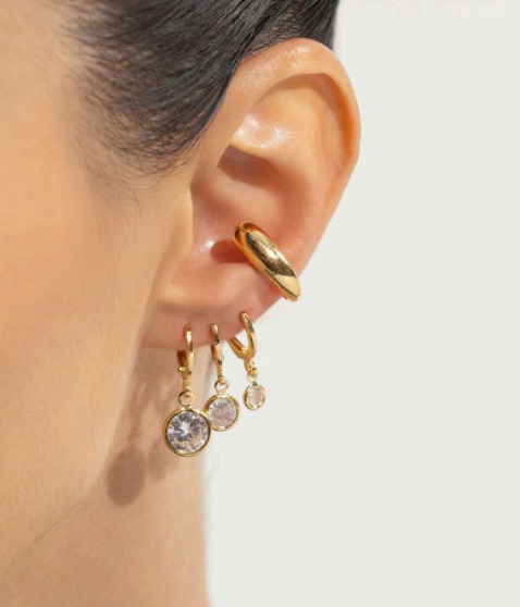 Piercing Fake Banhado a Ouro 18K