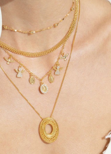 Chocker Proteção Banhado a Ouro 18K