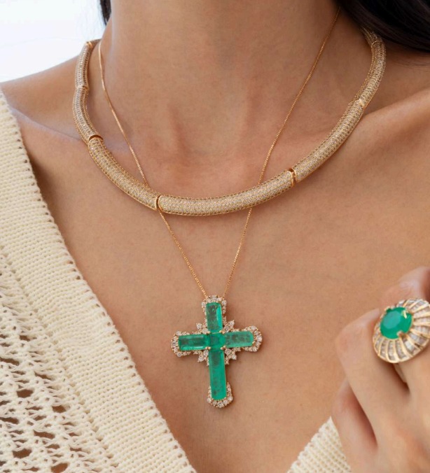 Choker Rígida Cravejada 