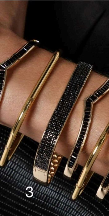 Bracelete Quadrado Black 