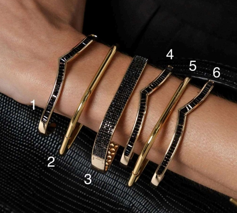 Bracelete Baguete Black 