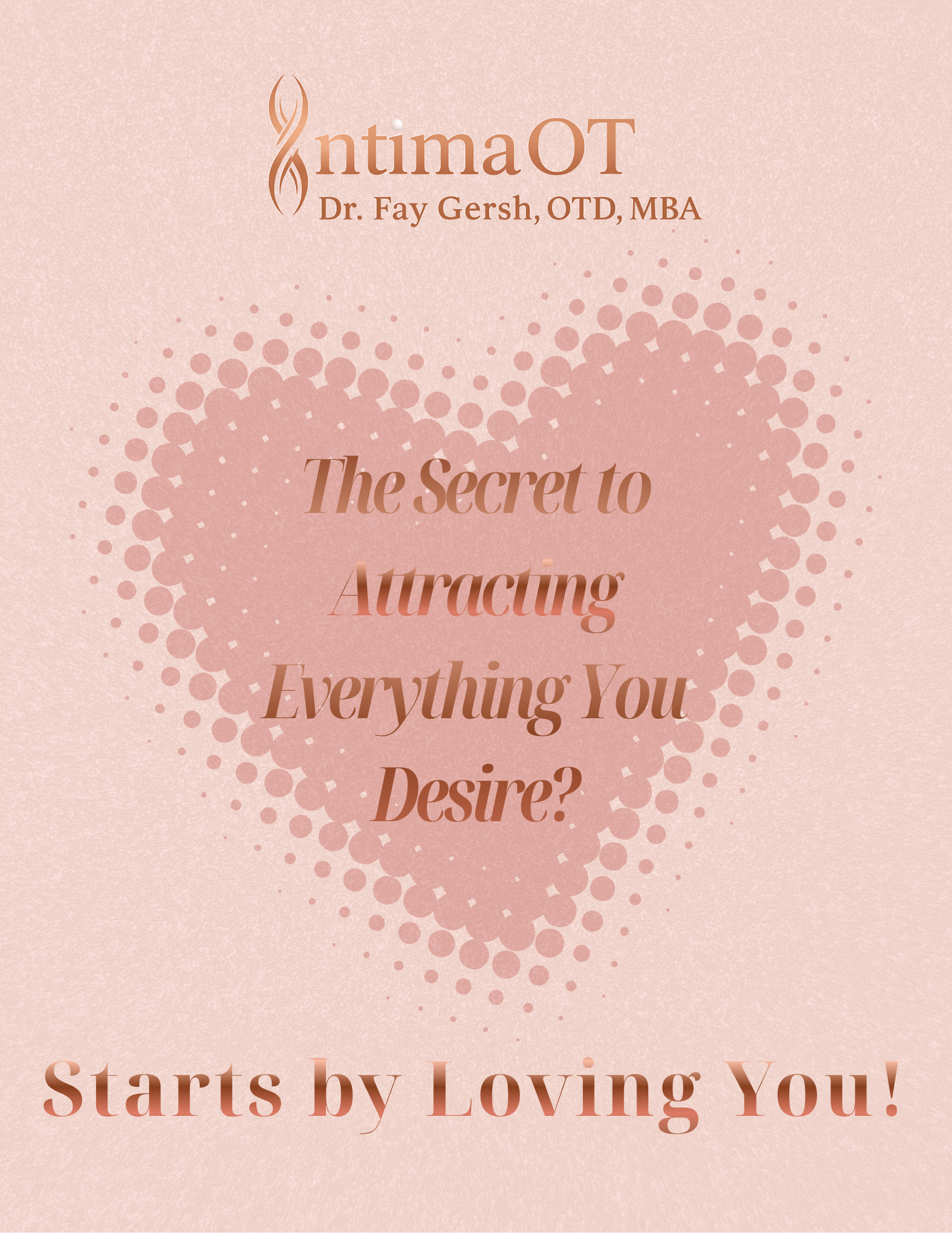 The IntimaOT Self-Love Journal Workbook