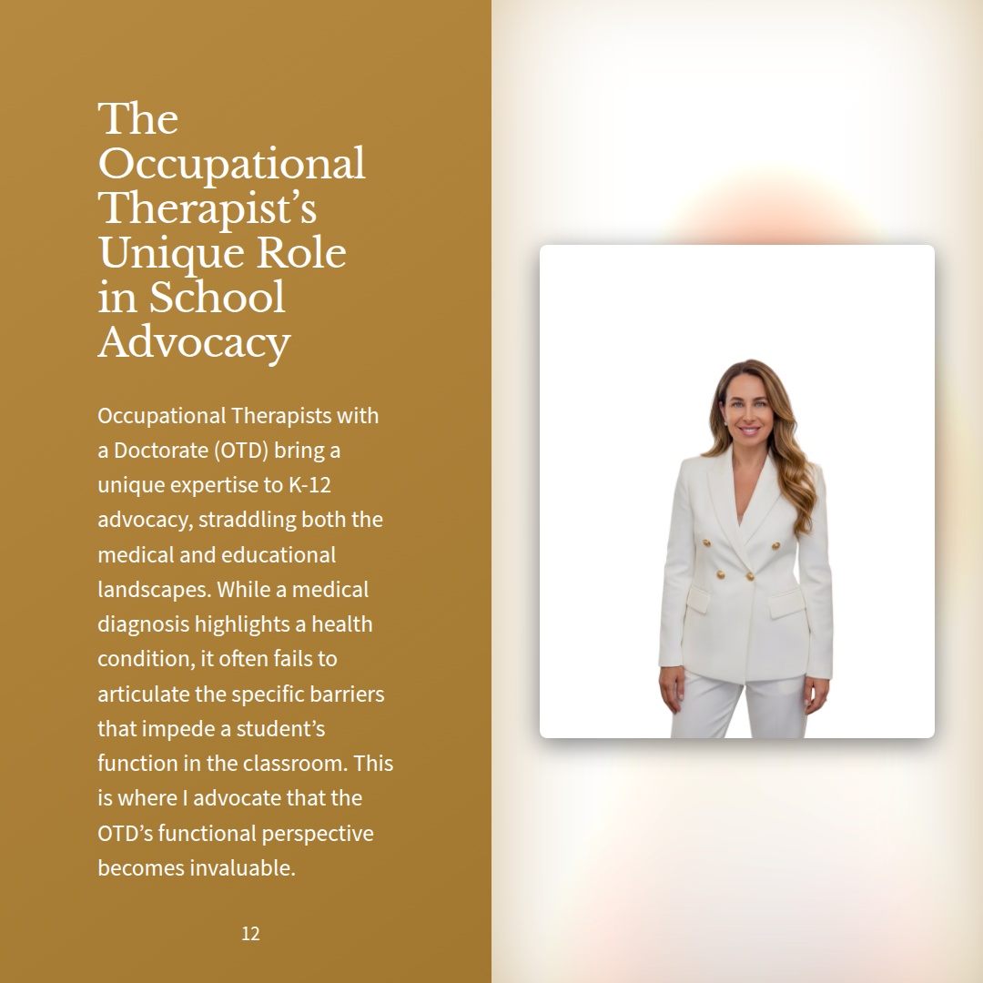 Unlock Your Child's Success: Bridging the K-12 Gap with Section 504 & OT Accommodation Advocacy. A Comprehensive Guide for Parents and Students.       