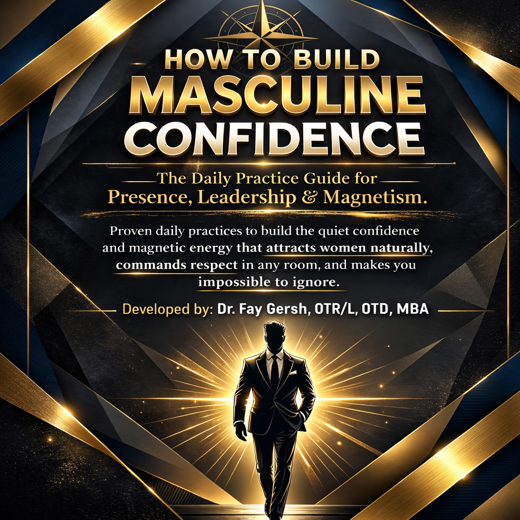 How to Build Masculine Confidence. The Daily Practice Guide for Presence, Leadership & Magnetism.