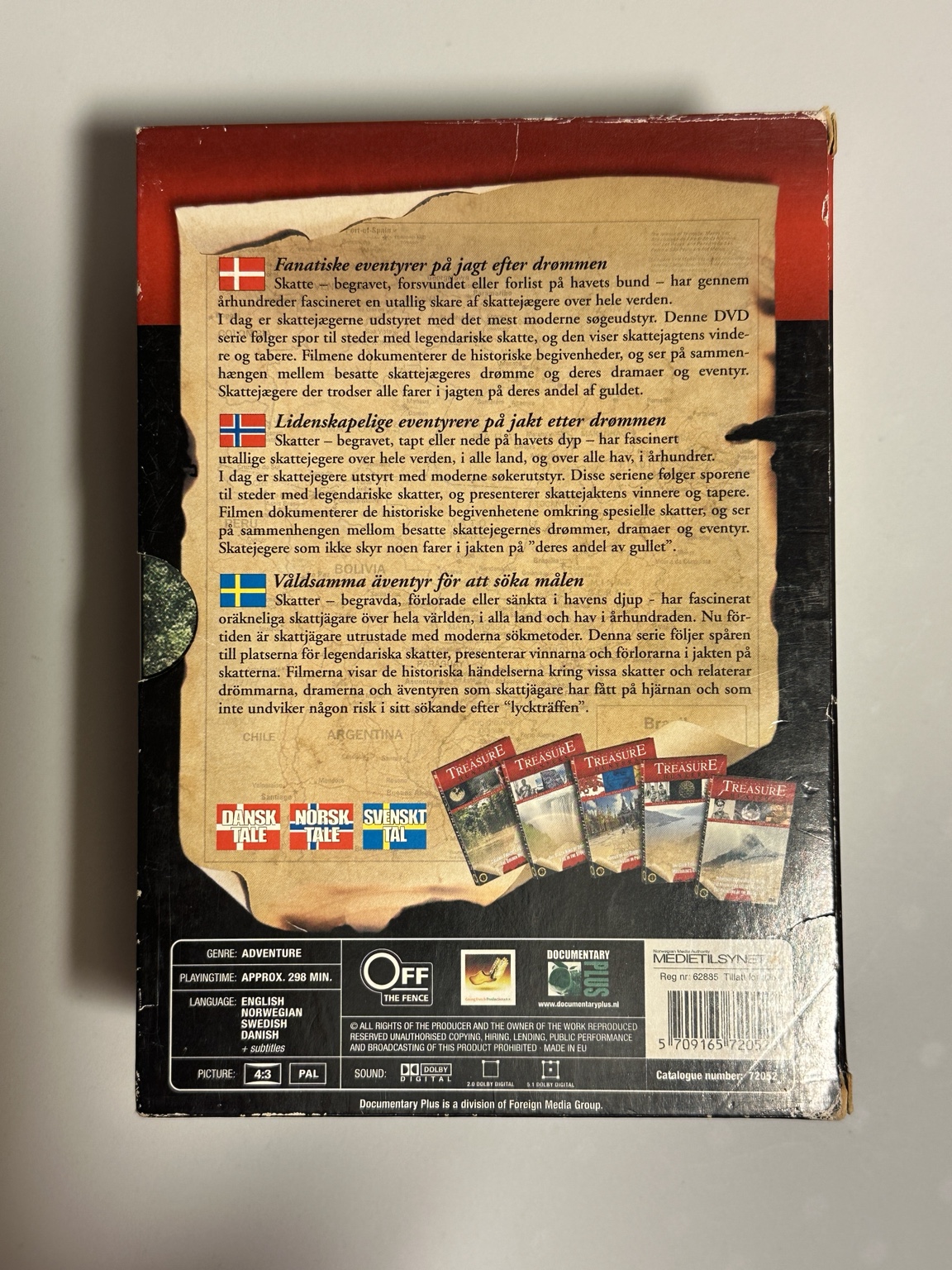 Treasure Hunters Dokumentar DVD-sæt