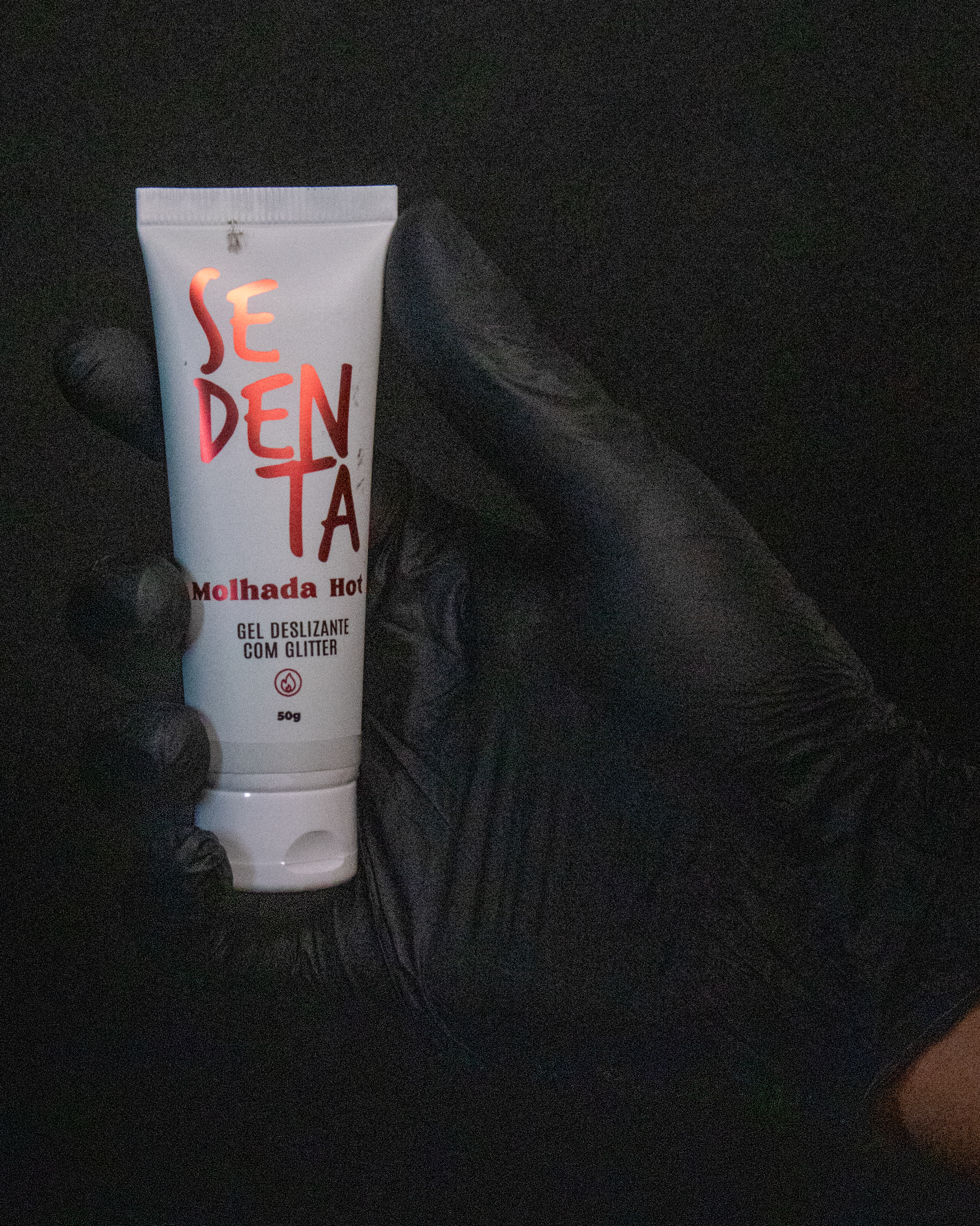 Sedenta Molhada Hot Gel Deslizante Com Glitter 50g Pepper Blend